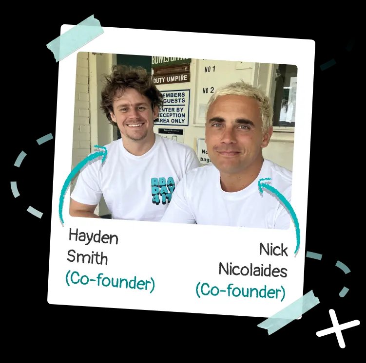Hayden Smith (CTO) and Nicholas Nicolaides (CEO) are the co-founders of Pearler